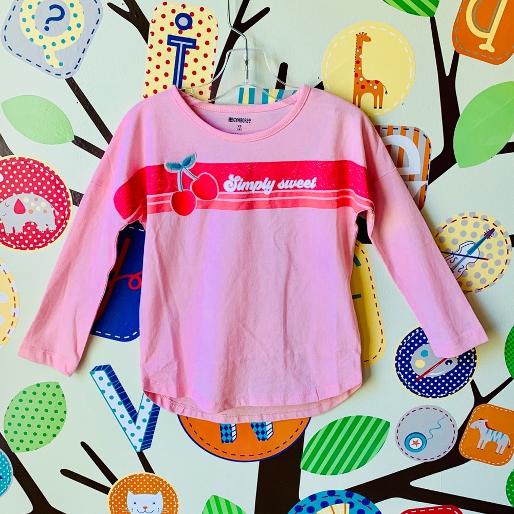Gymboree Long Sleeve Shirt Size XS (4) NWT